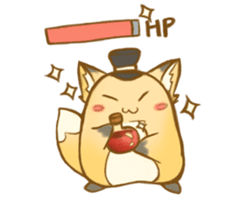 HU,JUE-CHEN Is a fox sticker #9804396