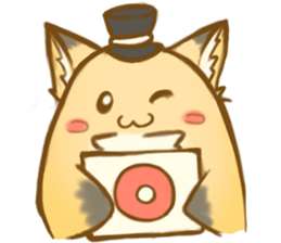 HU,JUE-CHEN Is a fox sticker #9804397