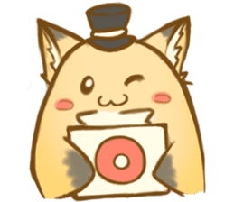 HU,JUE-CHEN Is a fox sticker #9804397