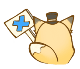 HU,JUE-CHEN Is a fox sticker #9804398