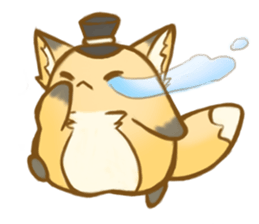 HU,JUE-CHEN Is a fox sticker #9804399