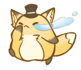 HU,JUE-CHEN Is a fox sticker #9804399