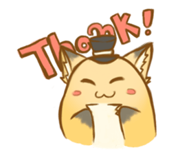 HU,JUE-CHEN Is a fox sticker #9804405