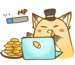 HU,JUE-CHEN Is a fox sticker #9804407