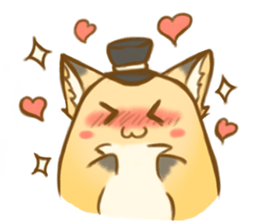 HU,JUE-CHEN Is a fox sticker #9804410