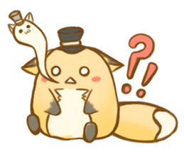 HU,JUE-CHEN Is a fox sticker #9804411