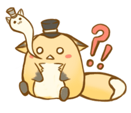 HU,JUE-CHEN Is a fox sticker #9804411