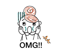 Cheeky girls & cute pig-chan sticker #9804462