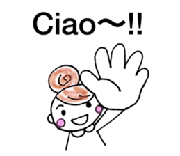 Cheeky girls & cute pig-chan sticker #9804495