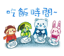 Four Seasons Animal Friends sticker #9804604