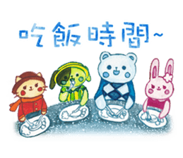 Four Seasons Animal Friends sticker #9804604