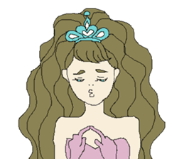 princess loving sticker #9804901