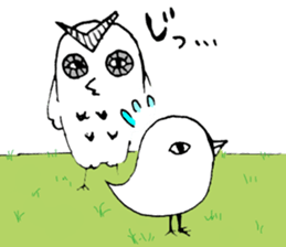OWL of murasaki sticker #9805654