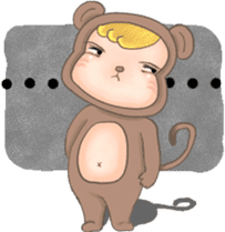 Monkey JoJo sticker #9805869