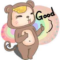 Monkey JoJo sticker #9805873