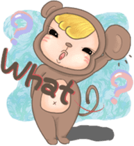Monkey JoJo sticker #9805875