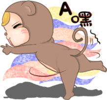 Monkey JoJo sticker #9805877