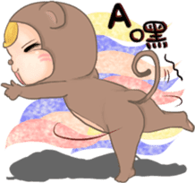 Monkey JoJo sticker #9805877