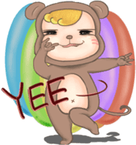 Monkey JoJo sticker #9805881