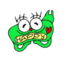 a midget of alien sticker #9806777