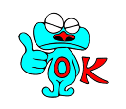 a midget of alien sticker #9806780