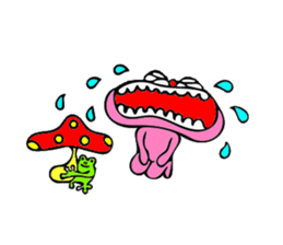 a midget of alien sticker #9806787