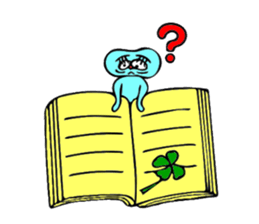 a midget of alien sticker #9806791