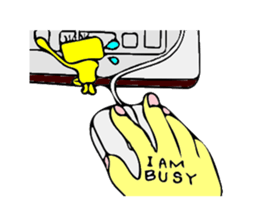 a midget of alien sticker #9806796