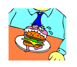 a midget of alien sticker #9806799