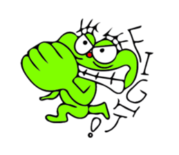 a midget of alien sticker #9806801