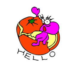 a midget of alien sticker #9806802