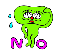 a midget of alien sticker #9806806