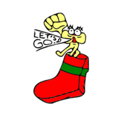 a midget of alien sticker #9806807