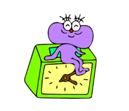 a midget of alien sticker #9806809