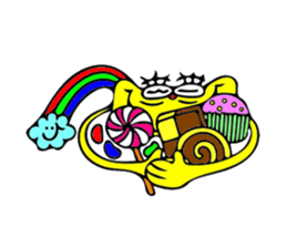 a midget of alien sticker #9806811