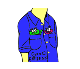 a midget of alien sticker #9806813