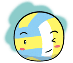 Let's play volleyball sticker #9807217