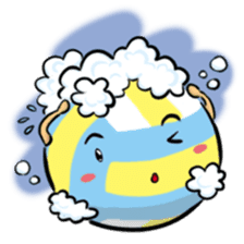 Let's play volleyball sticker #9807228