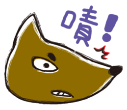 Mi Chang & Fox foul sticker #9808377