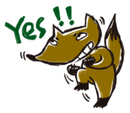 Mi Chang & Fox foul sticker #9808393