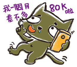 Mi Chang & Fox foul sticker #9808399