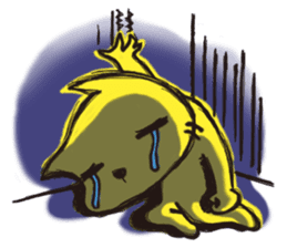 Mi Chang & Fox foul sticker #9808414