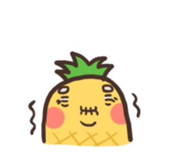 Mr.Pineapple & Ms.Lychee 4 sticker #9808546