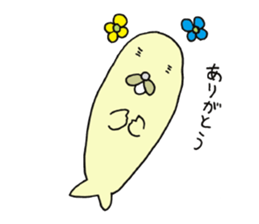 Seal with Octopus sticker #9809059