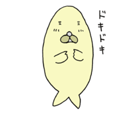 Seal with Octopus sticker #9809062