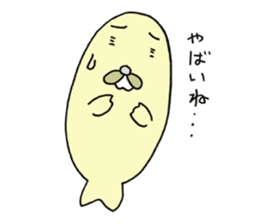 Seal with Octopus sticker #9809067