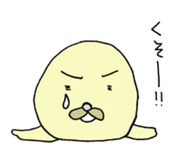 Seal with Octopus sticker #9809080