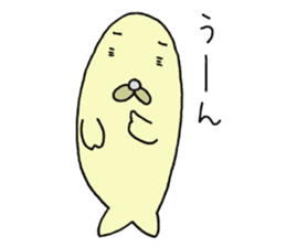 Seal with Octopus sticker #9809082