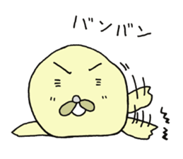 Seal with Octopus sticker #9809089