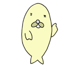 Seal with Octopus sticker #9809092